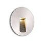 Embutido de Muro LED Redondo 3W Luz Cálida IP65 Plateado - Miniatura 1