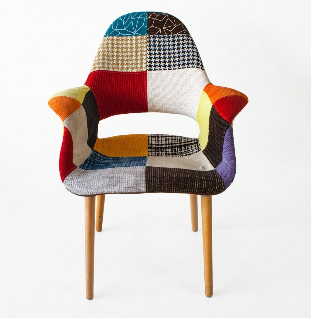 Poltrona Patchwork Wood - Large