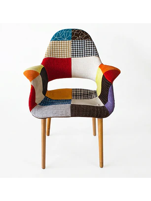 Poltrona Patchwork Wood - Large
