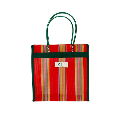 Bolsa del Mandado S - Cereza con verde