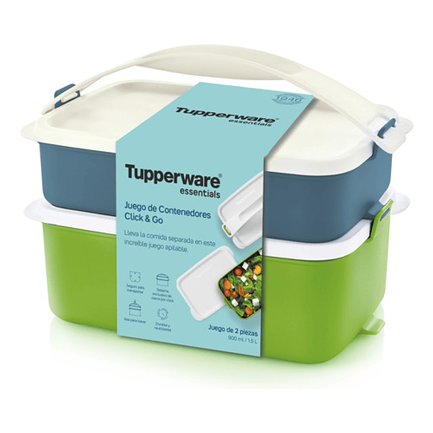 Contenedor Lunchera Click & Go Tupperware®