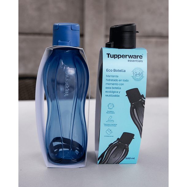 Botella de agua Tupperware® 500 mL AZUL 3