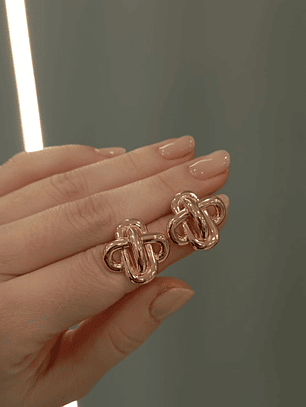 Brinco elos entrelaçados