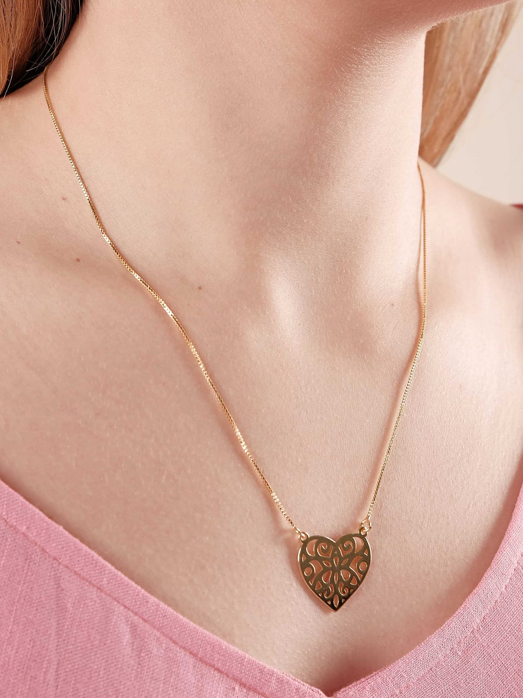 Colar coração Sibilino 1