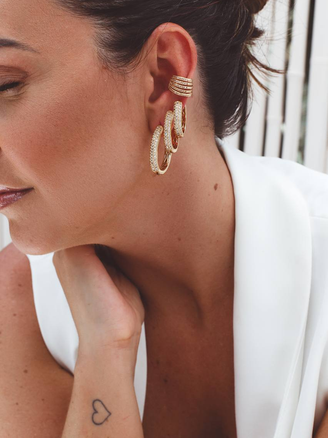 Argola Oval TRES TAMANHOS 2