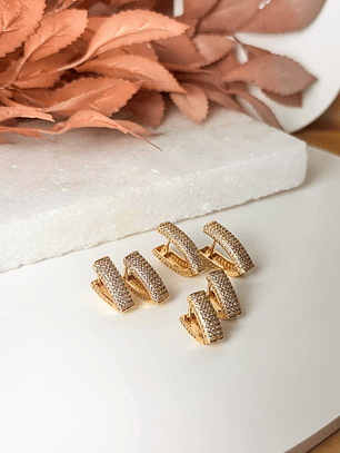 Argola V TRES TAMANHOS