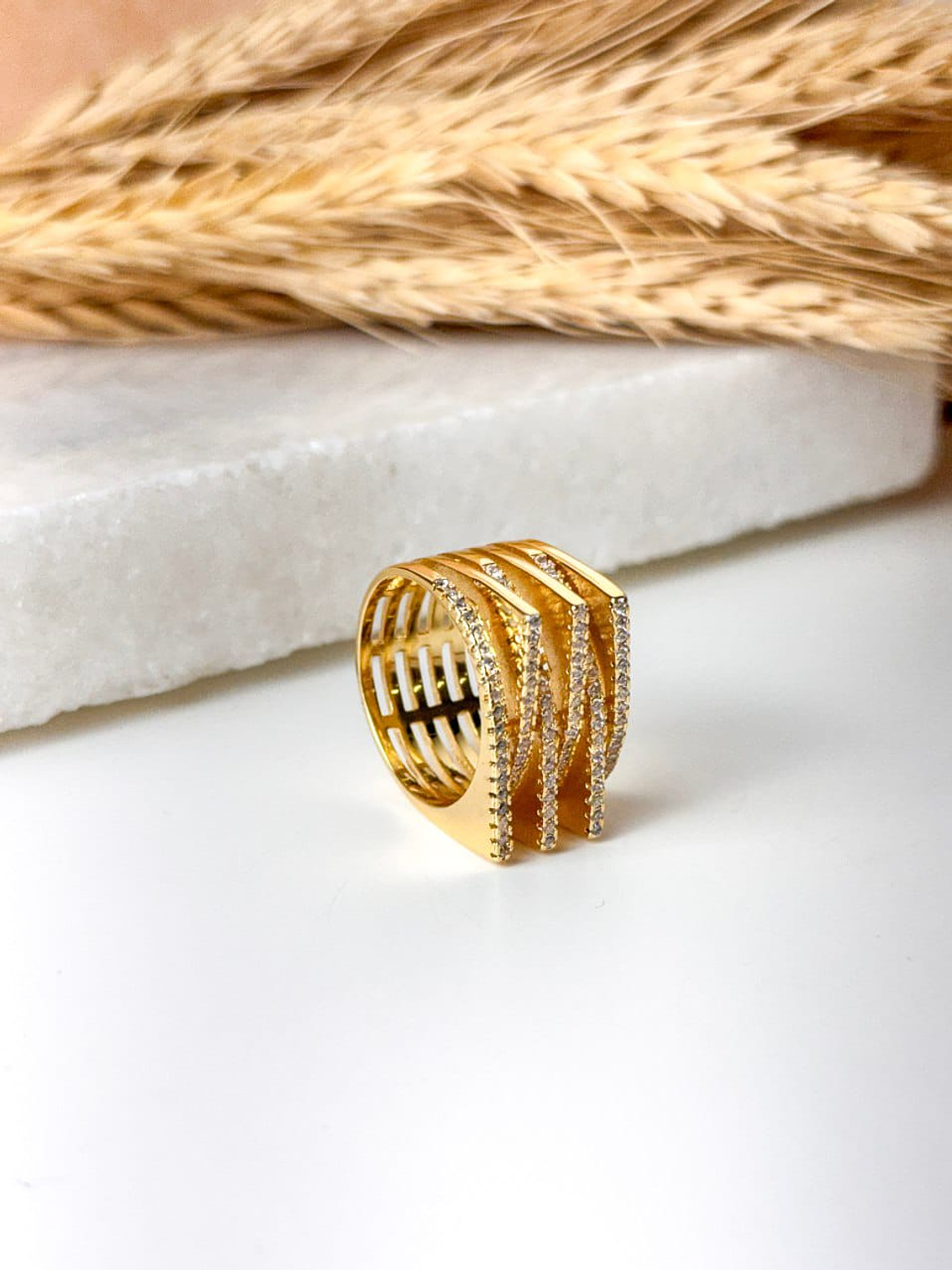 Anela 6 filetes cravejado 1