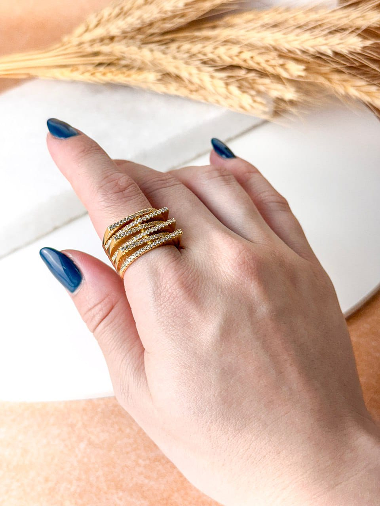 Anela 6 filetes cravejado 2