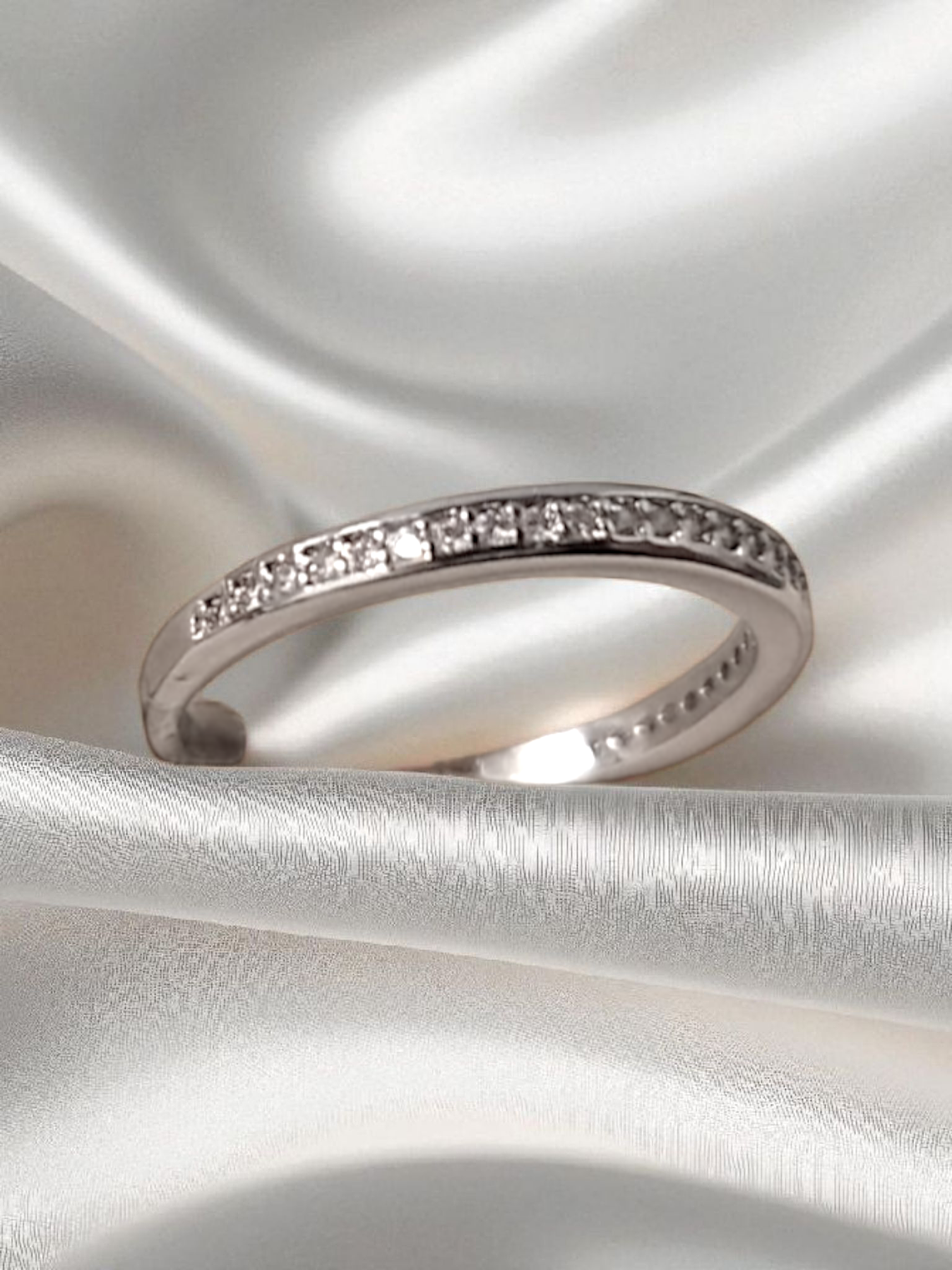 Anel aparador cravejado 1