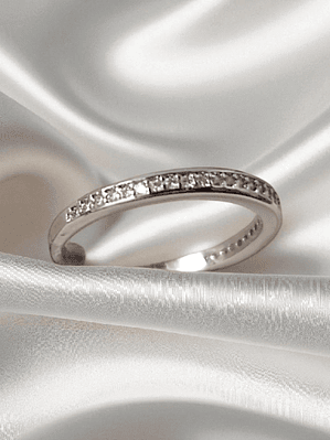 Anel aparador cravejado