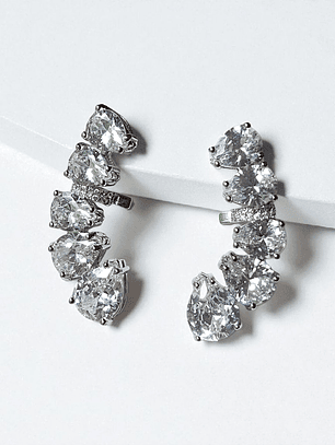 brinco earcuff gotas 