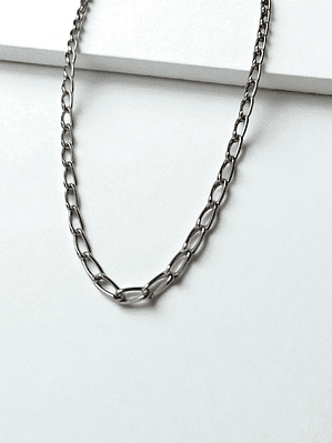 corrente elo cadeado alongado torcido