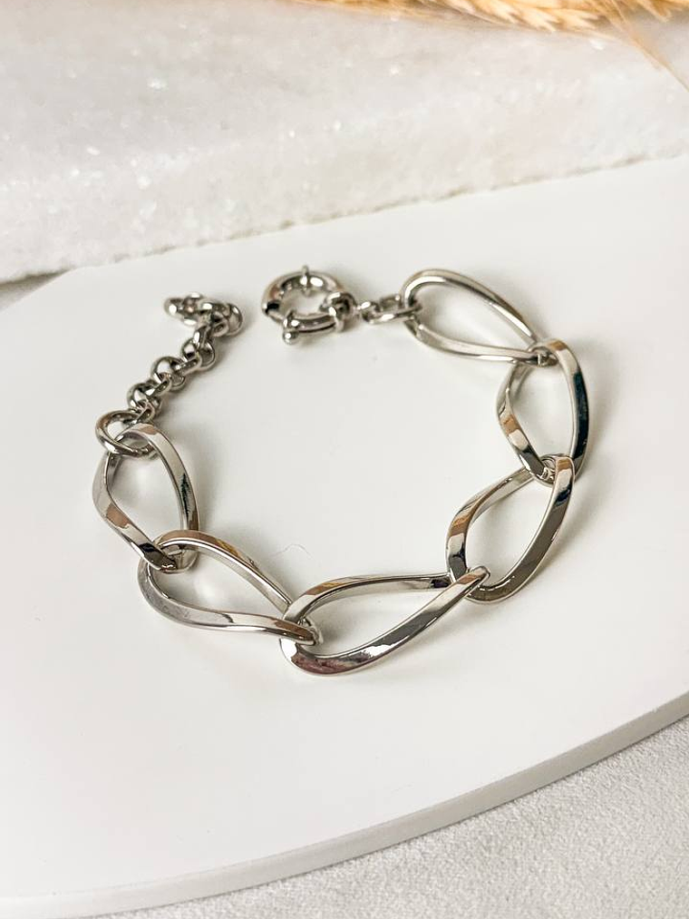 Pulseira de elo groumet 1