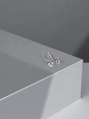 Brinco fio e ponto de luz