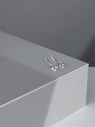 Brinco fio e ponto de luz