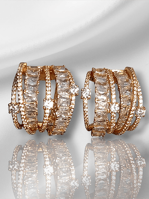 BRINCO FILETES ZIRCONIA