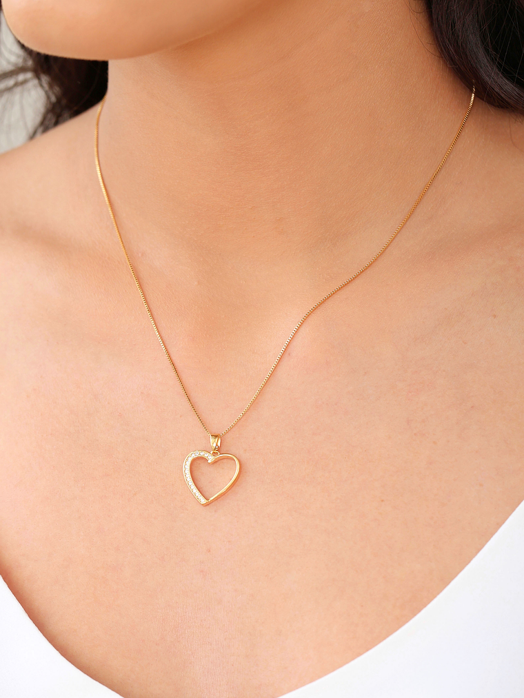 COLAR PINGENTE CORAÇÃO 1