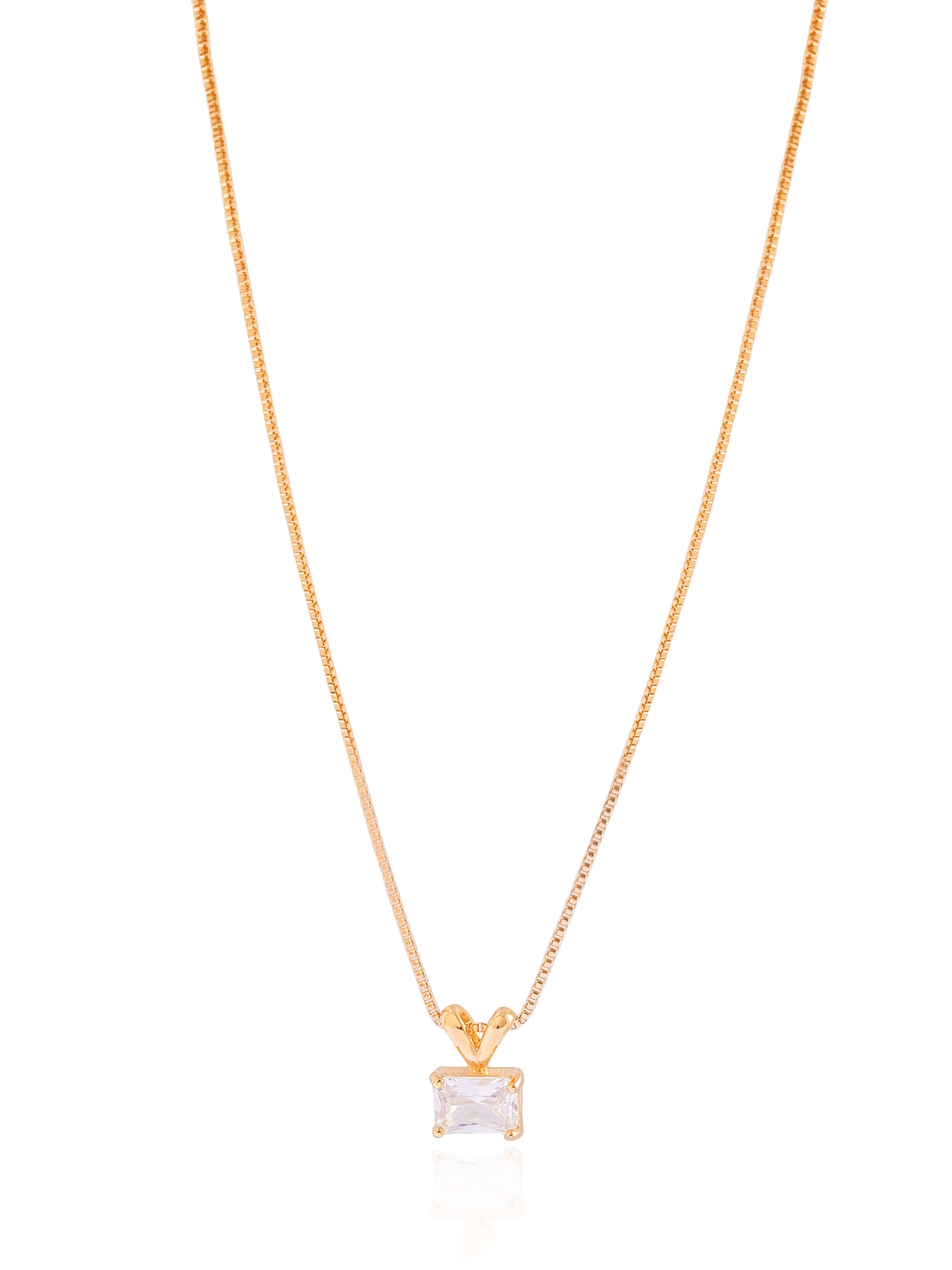 COLAR PINGENTE QUADRADO 1