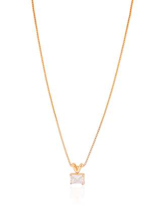 COLAR PINGENTE QUADRADO