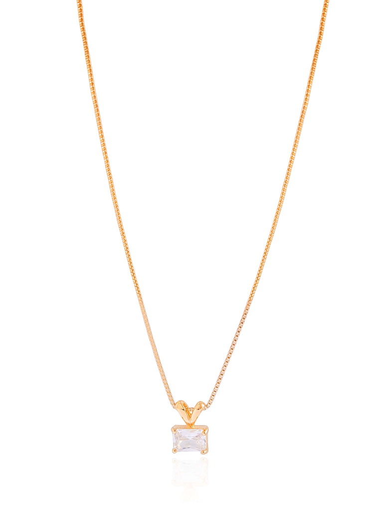 COLAR PINGENTE QUADRADO 1