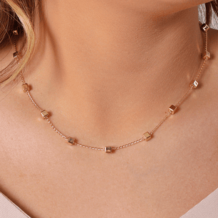 CHOKER QUADRADOS