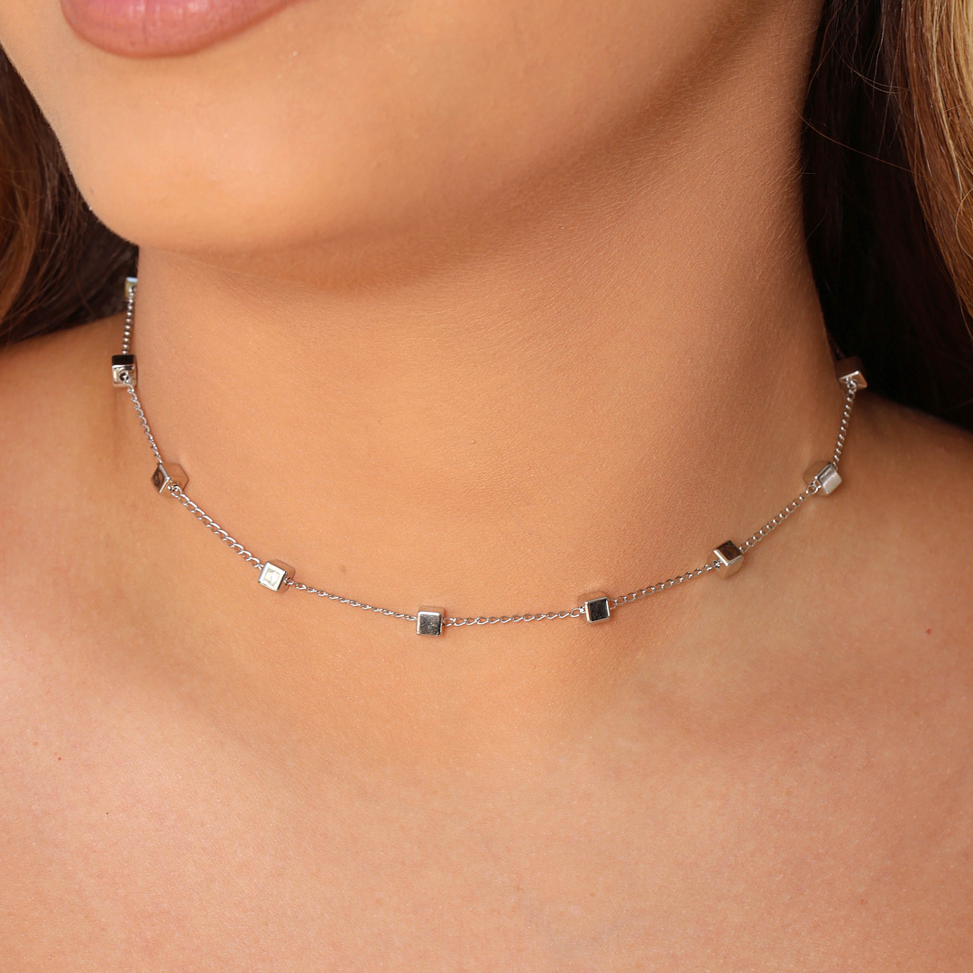 CHOKER QUADRADOS 1