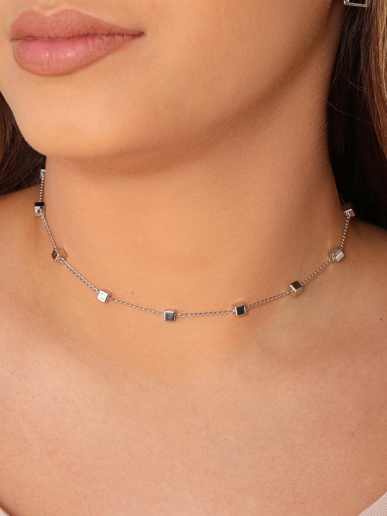 CHOKER QUADRADOS 1