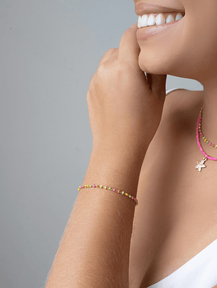 PULSEIRA BOLINHAS COLORS