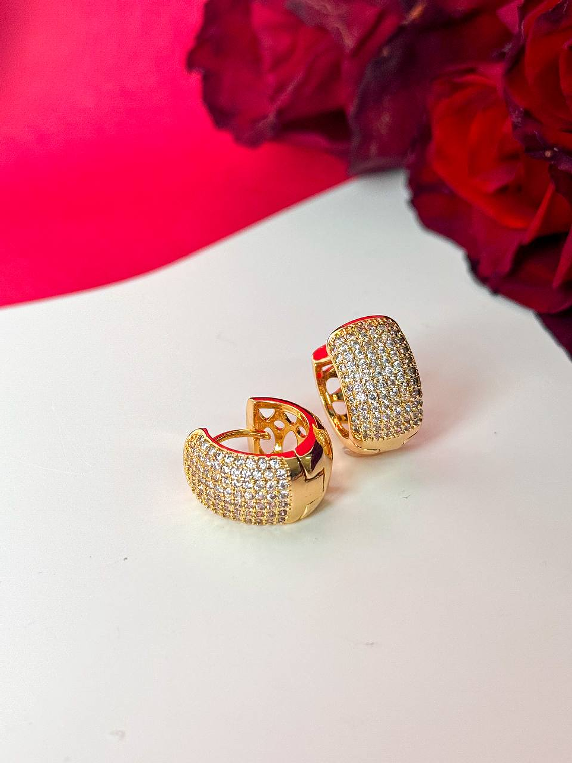 Argola cravejada microzirconias 1