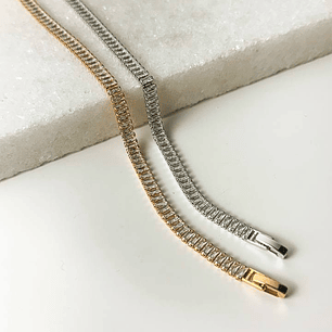 PULSEIRA NAVETE PRATEADA