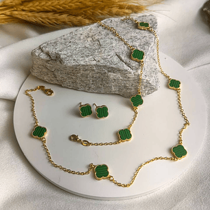 BRINCO TREVO INSPIRAÇÃO VERDE