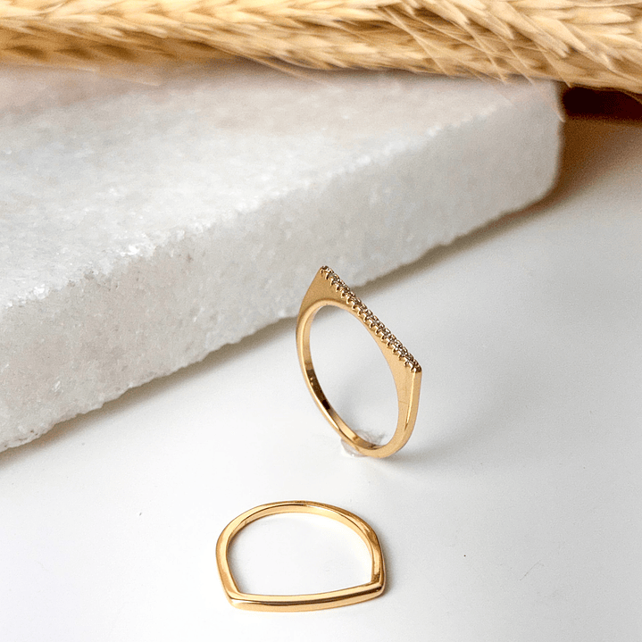 Anel filete cravejado 1