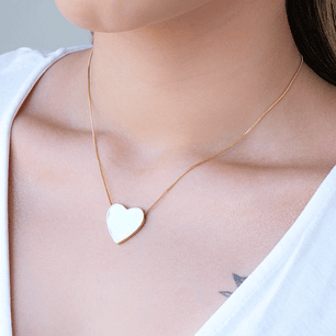 COLAR PINGENTE CORAÇÃO