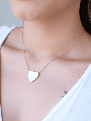 COLAR PINGENTE CORAÇÃO