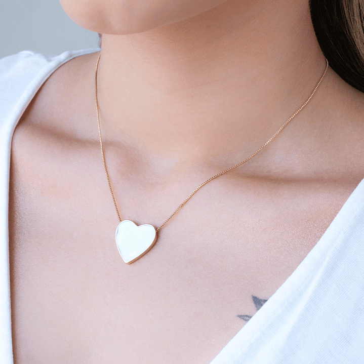 COLAR PINGENTE CORAÇÃO 1