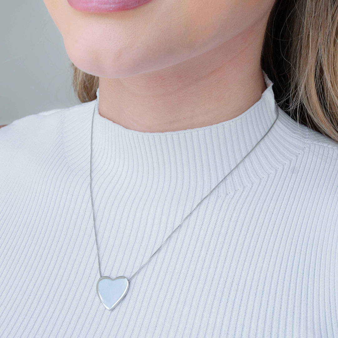 COLAR PINGENTE CORAÇÃO 2