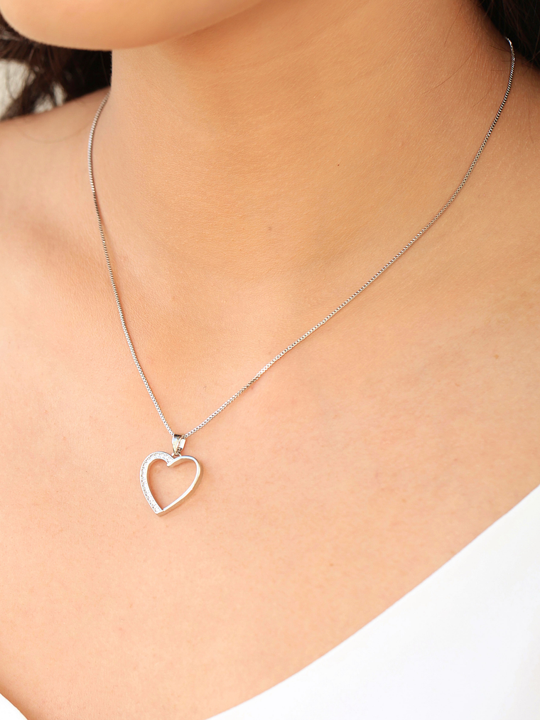 COLAR PINGENTE CORAÇÃO 4