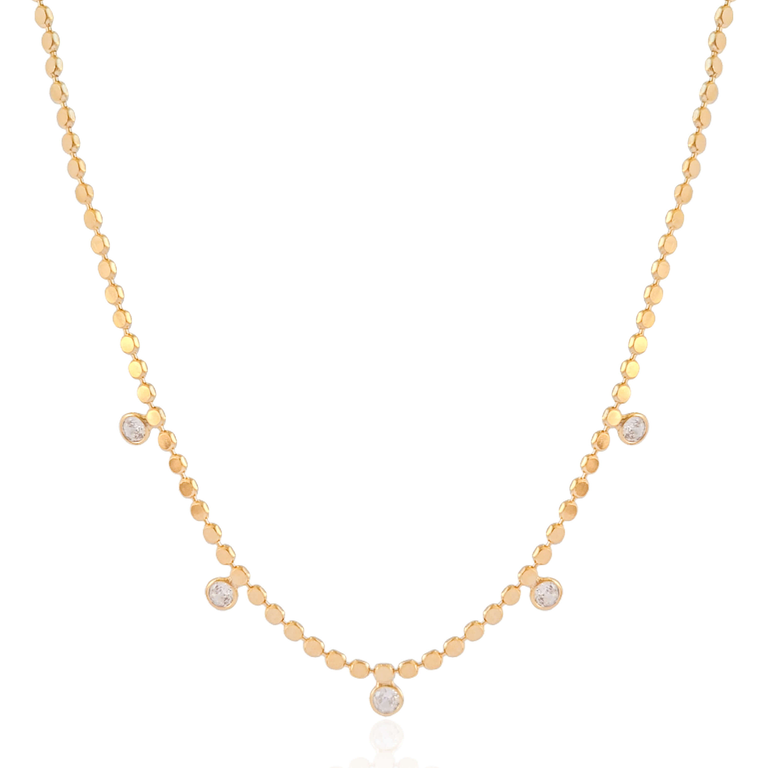 CHOKER BOLINHAS PONTO DE LUZ 1