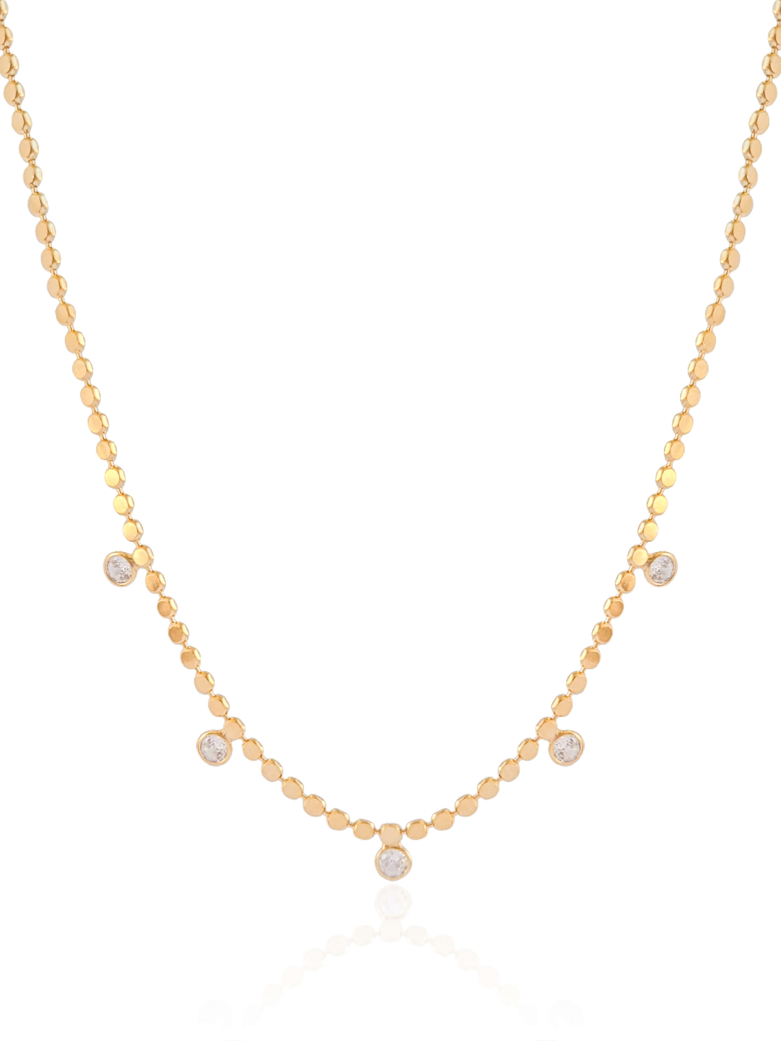 CHOKER BOLINHAS PONTO DE LUZ 1