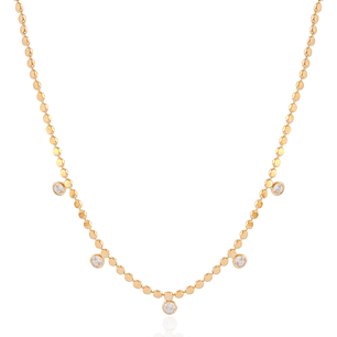 CHOKER BOLINHAS PONTO DE LUZ