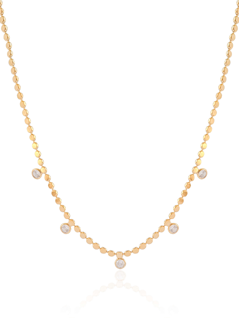 CHOKER BOLINHAS PONTO DE LUZ 1