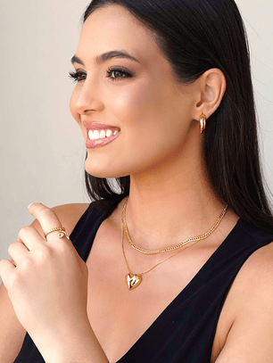 COLAR PINGENTE CORAÇÃO