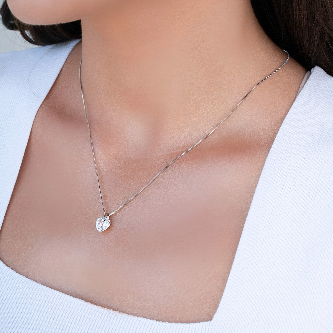 COLAR PINGENTE CORAÇÃO 1