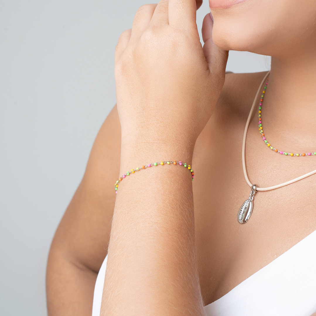 PULSEIRA BOLINHAS COLORS 4