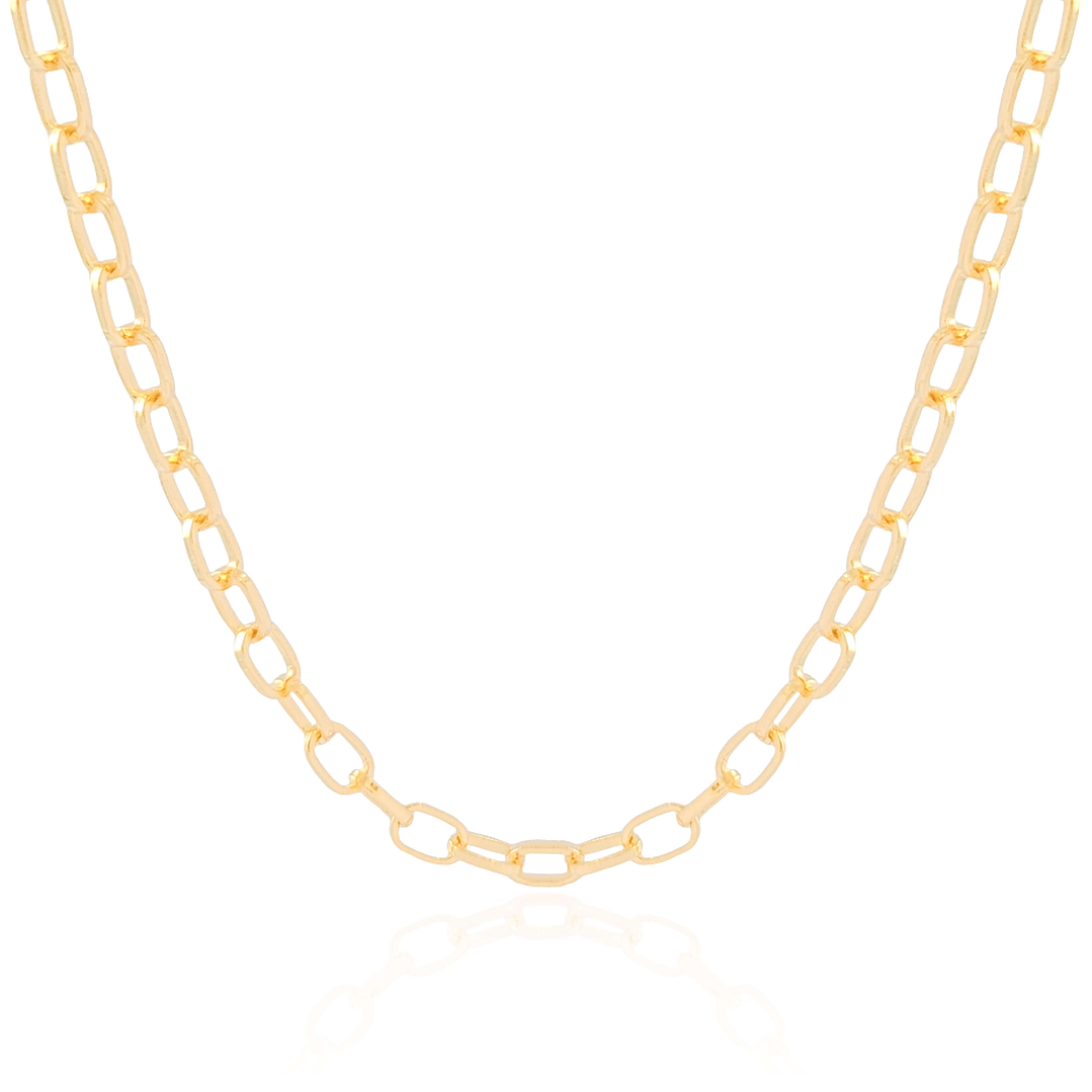 COLAR ELOS OVAIS LISOS  2