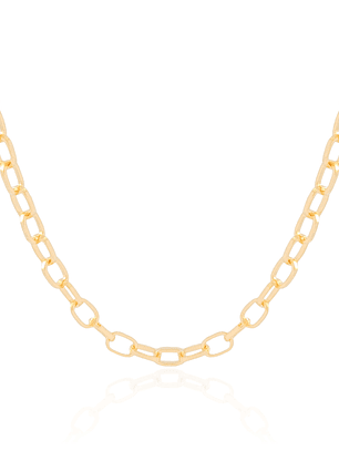 COLAR ELOS OVAIS LISOS 