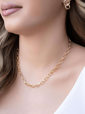 COLAR ELOS OVAIS LISOS 