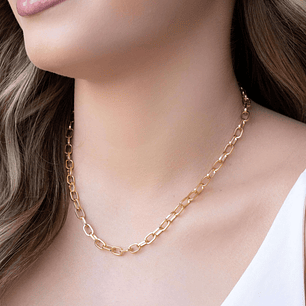 COLAR ELOS OVAIS LISOS 