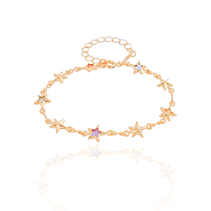 PULSEIRA INFANTIL ESTRELAS COLORS