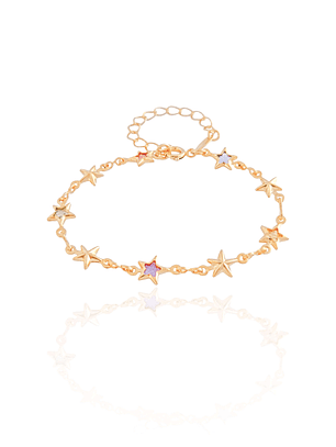 PULSEIRA INFANTIL ESTRELAS COLORS